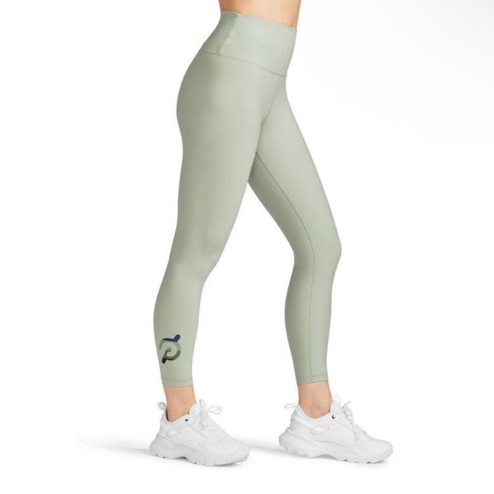 Peloton Sage Green Cadence Leggings XS High Rise Compression 7/8 Like New